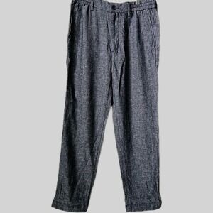 Banana Republic Mason Linen Tweed Pants 30X30 Tapered NWT Preppy Business Casual